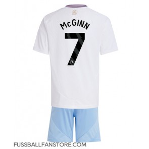 Aston Villa John McGinn #7 Replik Auswärtstrikot Kinder 2024-25 Kurzarm (+ Kurze Hosen)